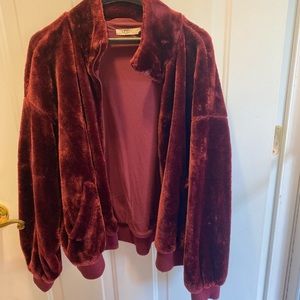 UGG faux fur jacket